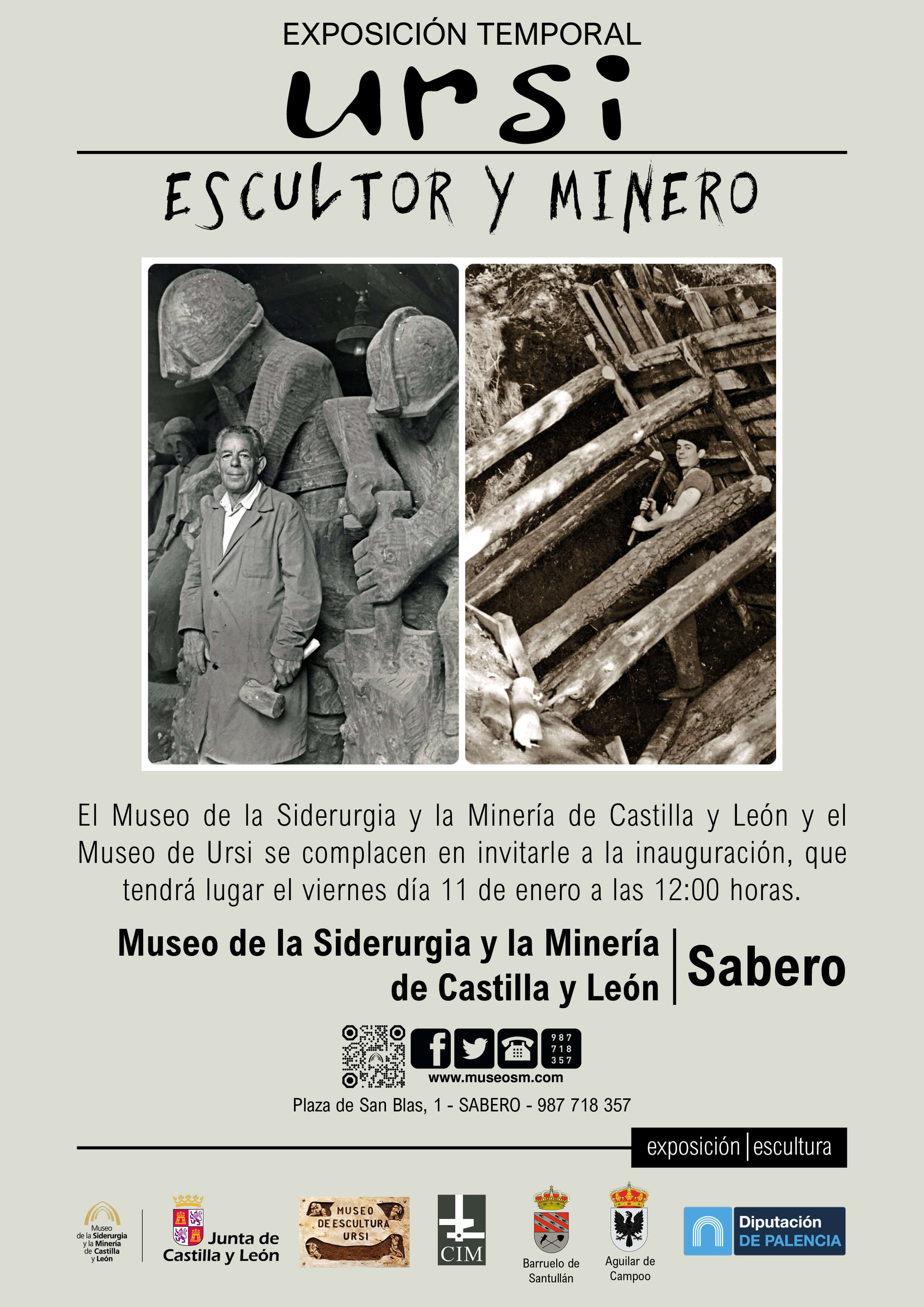 Exposición temporal: "Ursi. Escultor y Minero."