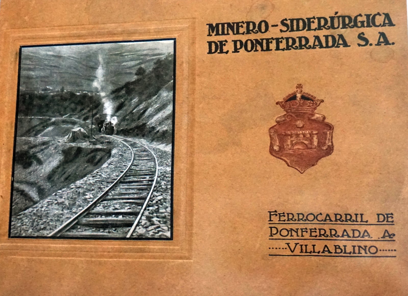 EXPOSICIÓN TEMPORAL: "EL FERROCARRIL PONFERRADA-VILLABLINO UN SIGLO DE HISTORIA".