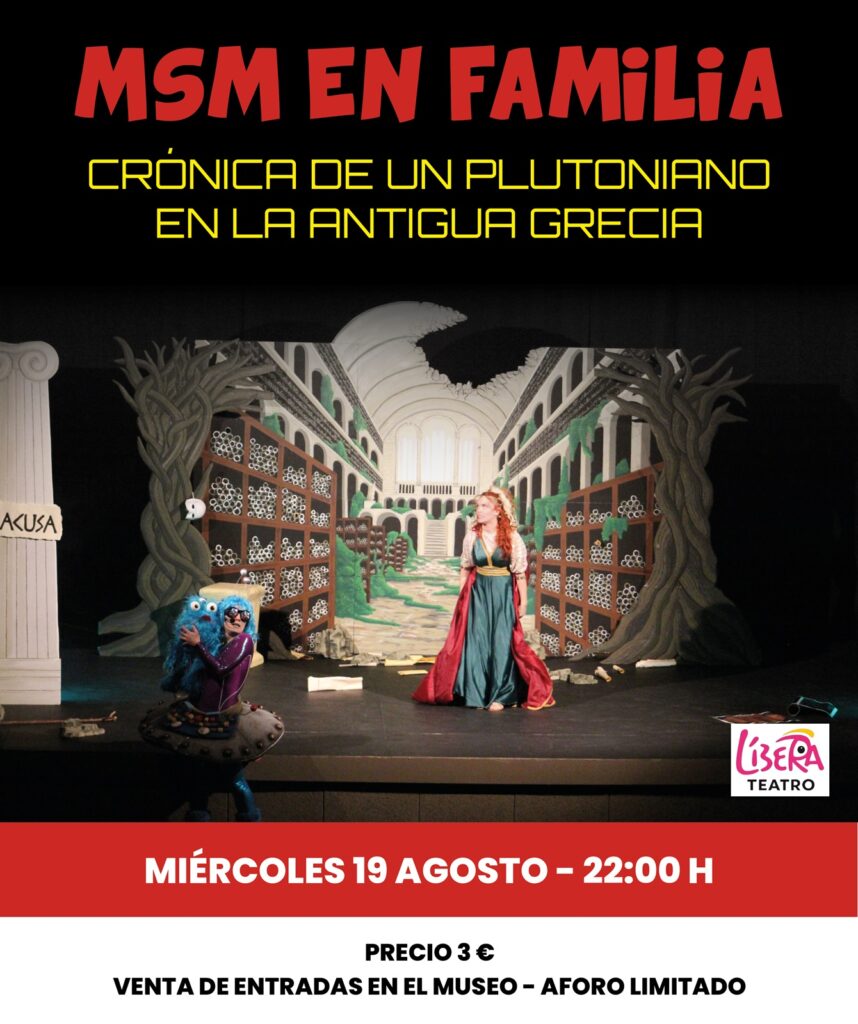 MSM EN FAMILIA – CRÓNICA DE UN PLUTONIANO EN LA ANTIGUA GRECIA