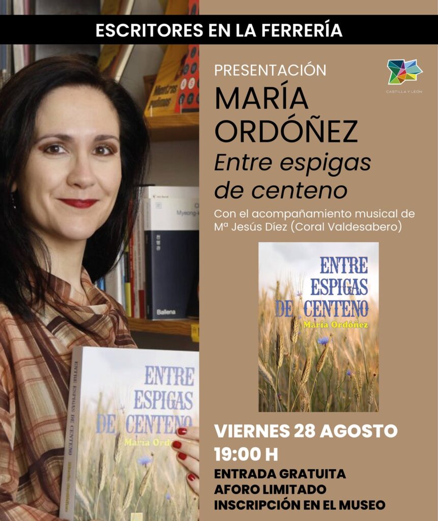 ESCRITORES EN LA FERRERÍA – MARÍA ORDÓÑEZ