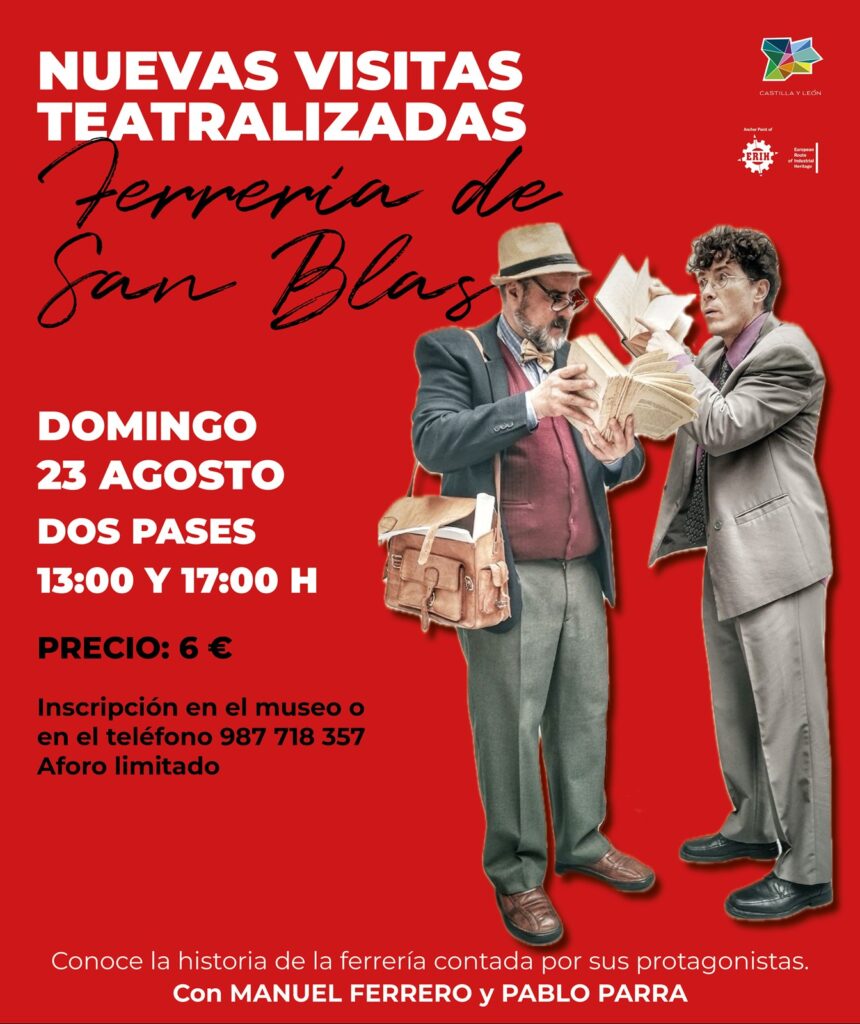 VISITAS TEATRALIZADAS A LA FERRERÍA DE SAN BLAS