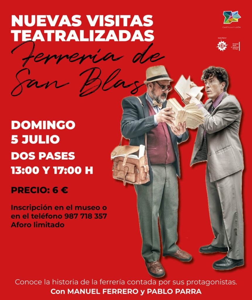 VISITAS TEATRALIZADAS A LA FERRERÍA DE SAN BLAS